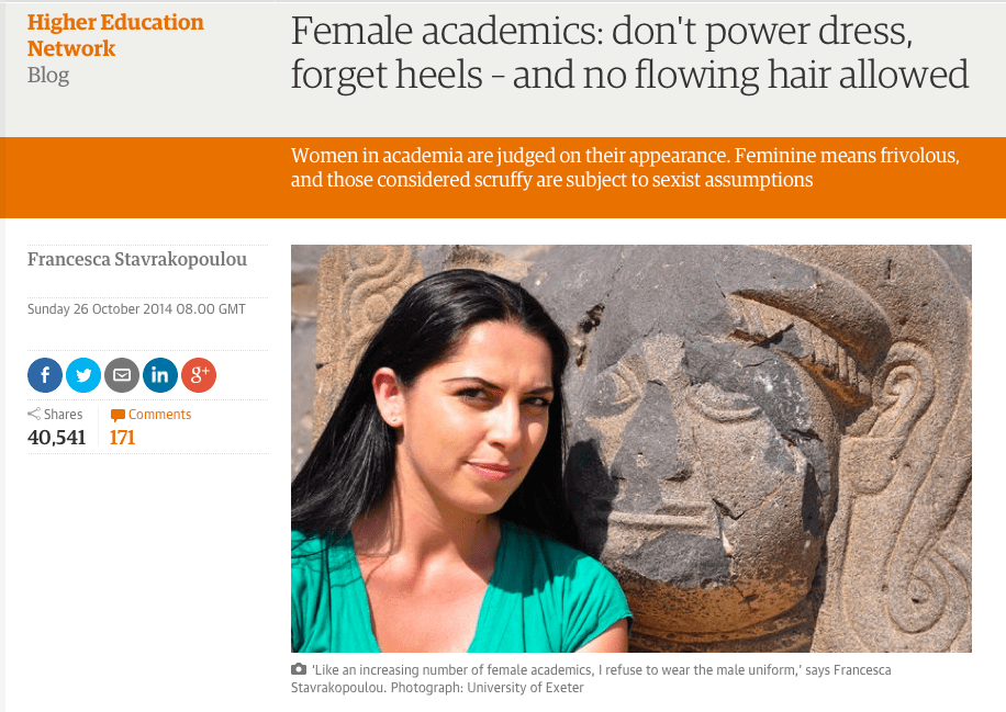 femal academic dress