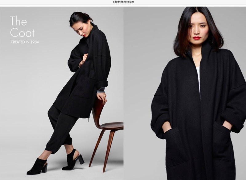 eileen fisher lustworthy coat